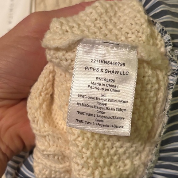 Veronica Beard cable knit mixed media sweater - Picture 13 of 14